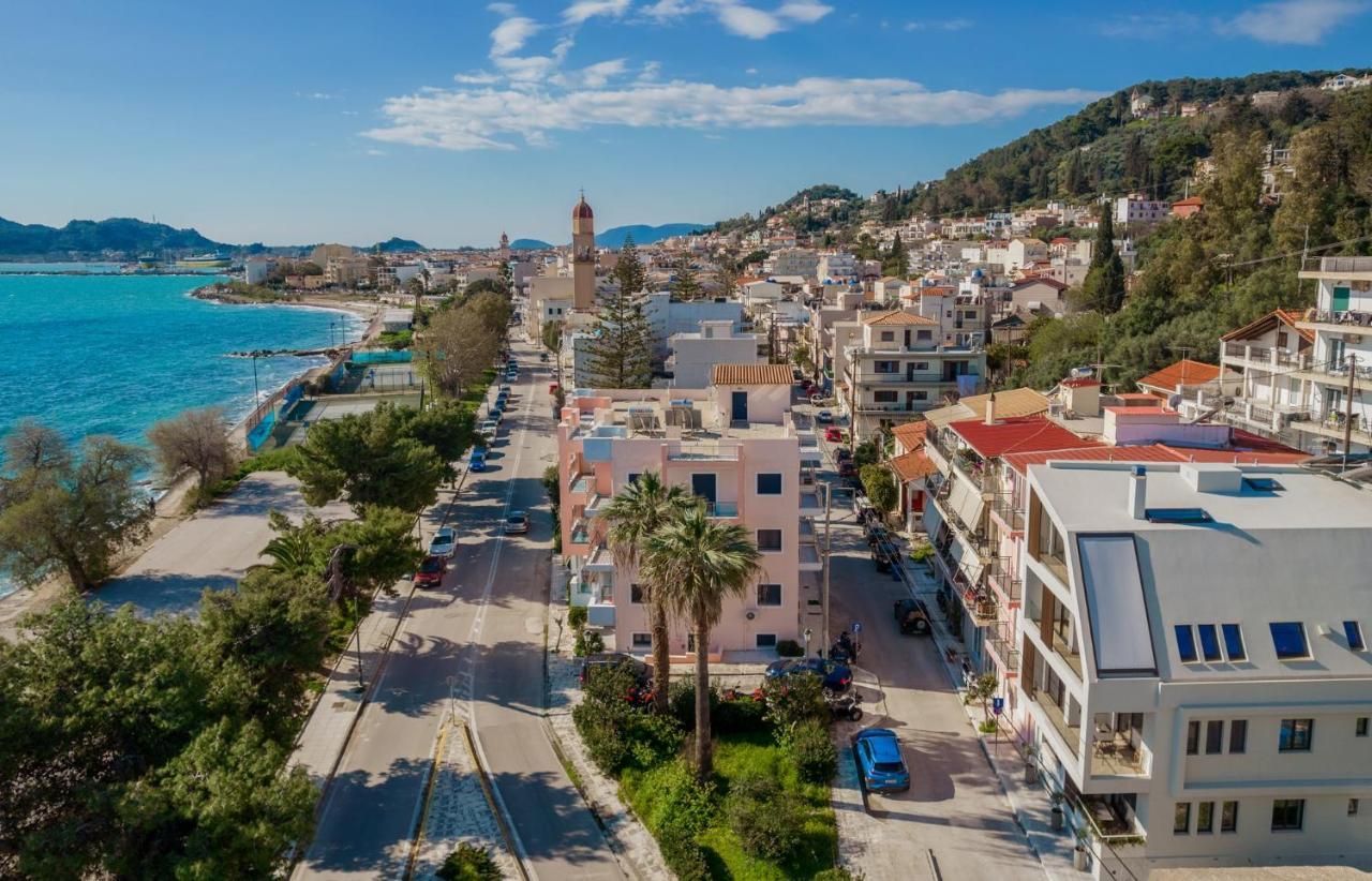 Point Ephemere Beachfront Apartments Città di Zante Esterno foto